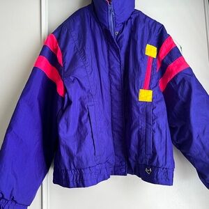 80s vintage obermeyer ski jacket